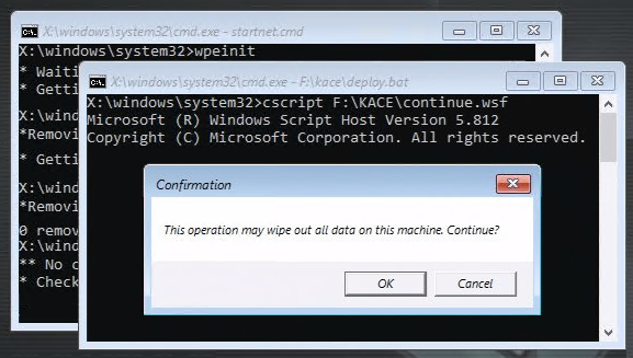 Confirmation Dialog