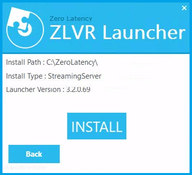 ZLVR Launcher Install Wizard - Install